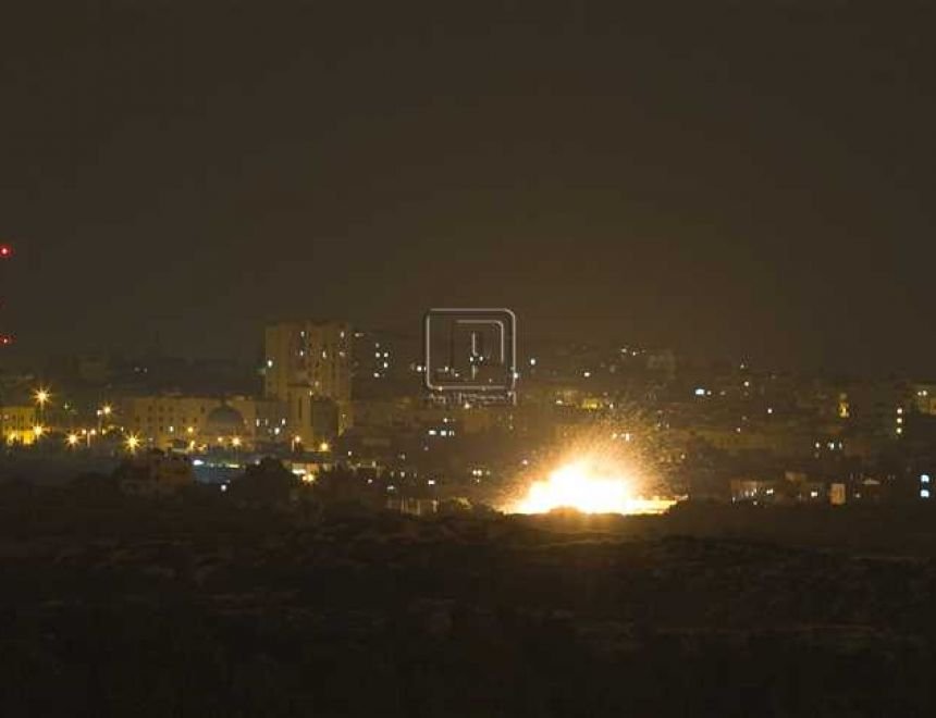 جيش الاحتلال يستهدف عدة مواقع شمالي قطاع غزة