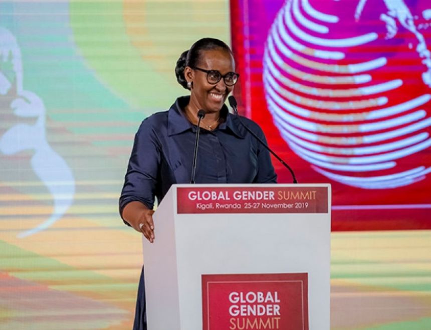 Jeannette Kagame emphasises need to invest in gender equality