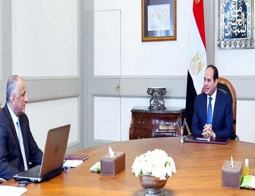 اجتمع الرئيس عبد الفتاح السيسي اليوم مع طارق عامر، محافظ البنك المركزى