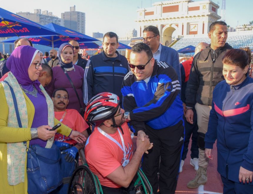 #إنطلاق ماراثون رياضي من استاد الإسكندرية بمشاركة 2700 مشارك