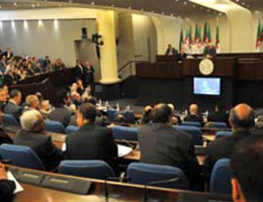 البرلمان الجزائرى يفتتح دورته الجديدة الأربعاء المقبل