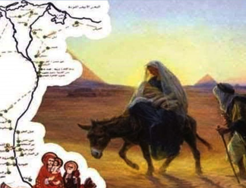 تعرف على مسار رحلة العائلة المقدسة في أرض مصر