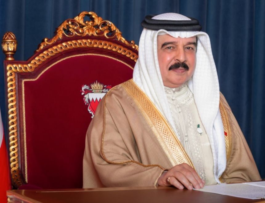 الديوان الملكي للبحرين توجه ملك البحرين لمصر 
