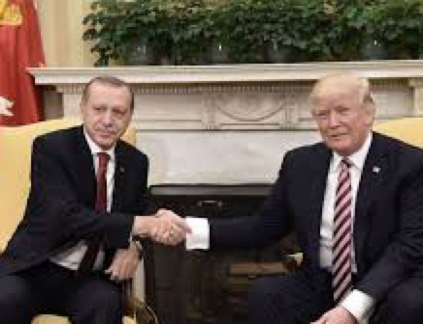 اعلنت الرئاسة التركية :ترامب وأردوغان بحثا فكرة انشاء "منطقه امنية " فى سوريا