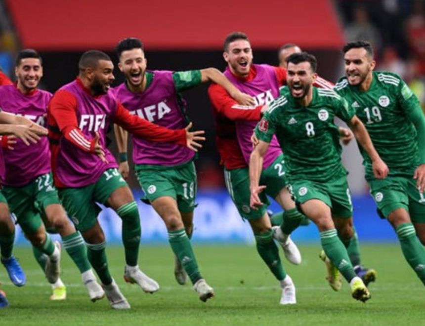 الجزائر تتوج بطلاً لكأس العرب 