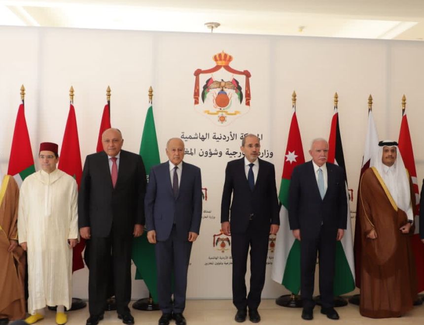 اللجنة الوزارية العربية لمواجهة السياسات والإجراءات الإسرائيلية تناشد مجلس الأمن تحمل مسئولياته في حفظ السلم