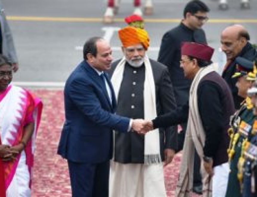 بيان مُشترك بمناسبة زيارة الرئيس السيسى للهند: ارتقاء العلاقات لـ"الشركة الاستراتيجية"