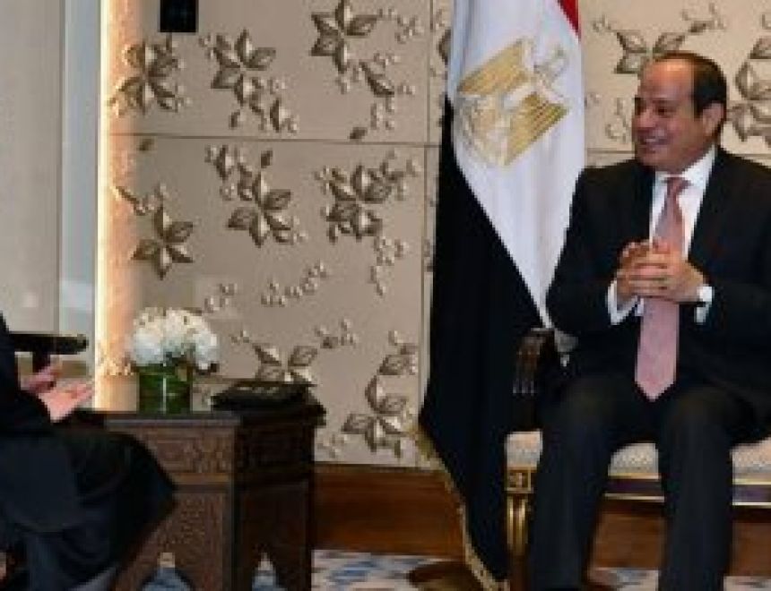 الرئيس السيسى يؤكد دعم مصر لجهود التنمية بتونس تحت قيادة قيس سعيد