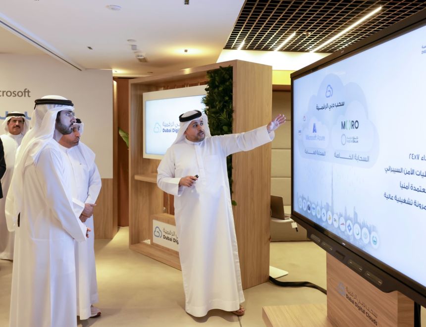 حمدان بن محمد يطلق مشروع "سحب دبي الرقمية