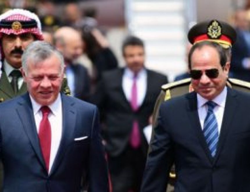 الرئيس عبد الفتاح السيسى: يؤكد لعاهل الأردن  على استمرار التنسيق والتشاور عال المستوى بين الجانبين