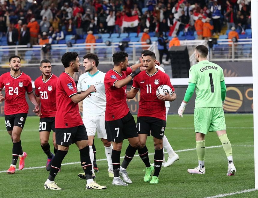 منتخب مصر يُحقق الفوز الأول في عهد حسام حسن بهدف نظيف أمام نيوزيلندا في افتتاح كأس عاصمة مصر