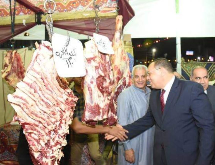 محافظ الشرقيه: يُقرر تخفيض سعر كيلو اللحوم البلدي الطازجه من 110 إلى 95 جنيه