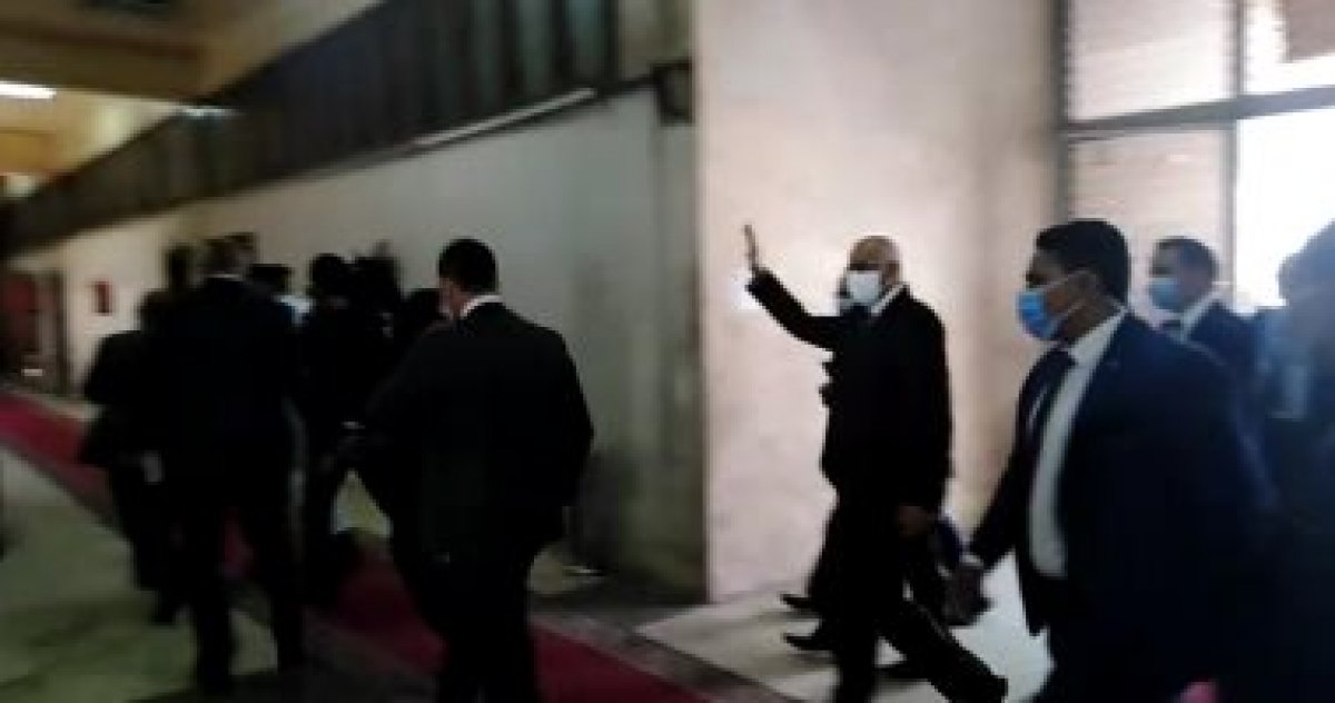 الدكتور علي عبدالعال رئيس مجلس النواب يشارك بصوته في إنتخابات مجلس الشيوخ