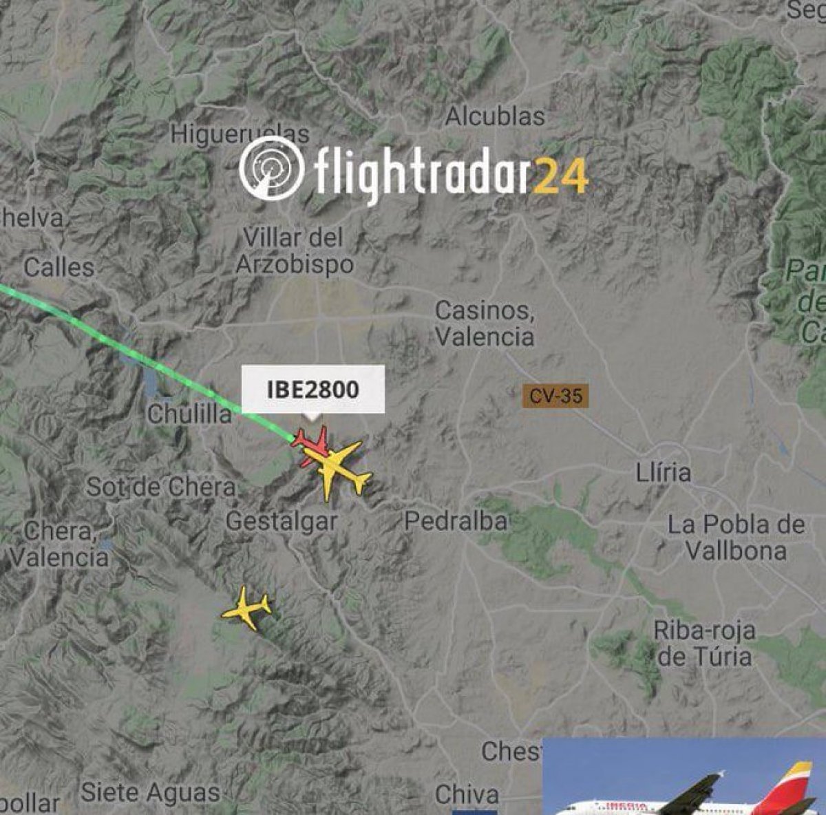 حادث مروع لطائرة ريال مدريد