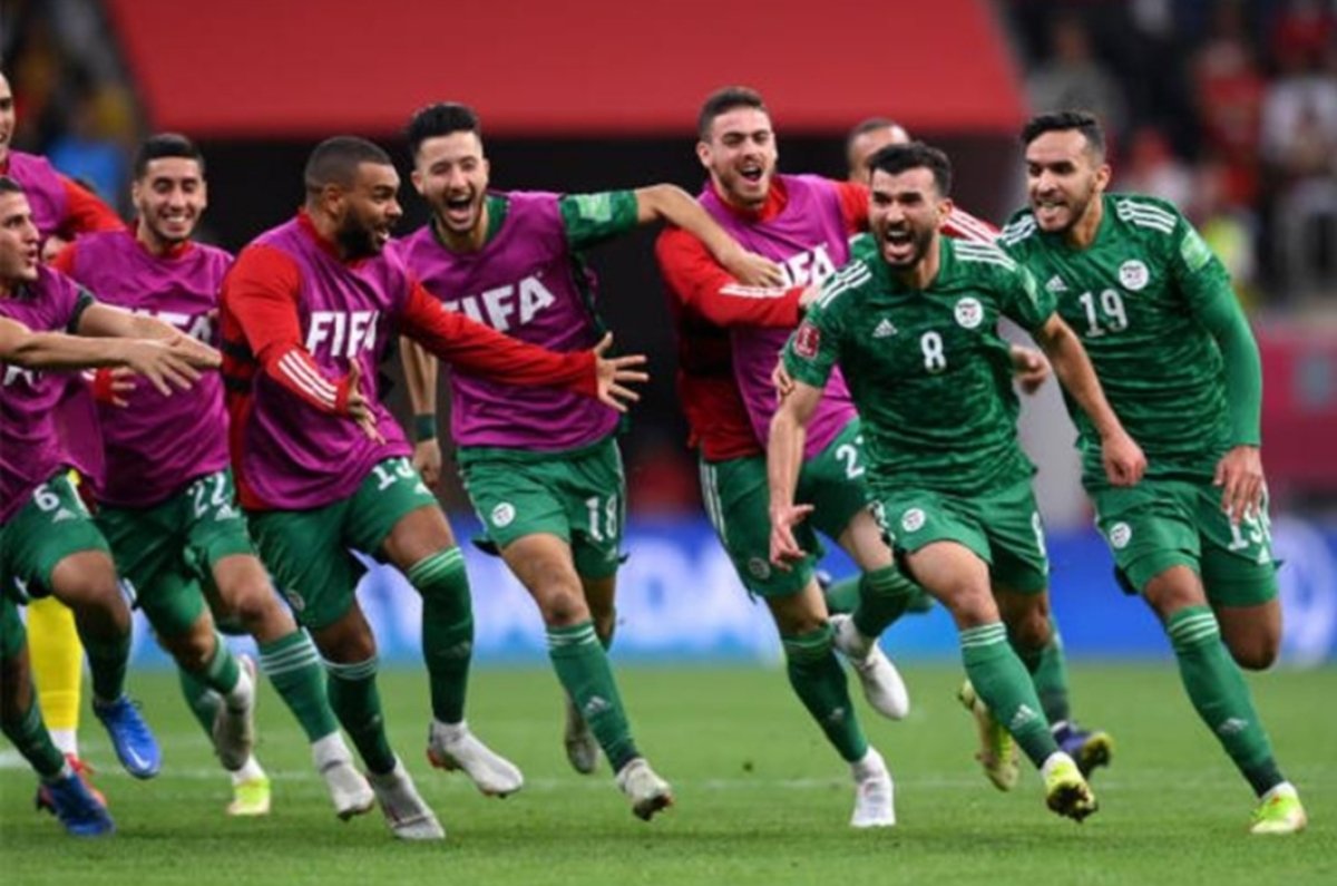 الجزائر تتوج بطلاً لكأس العرب 
