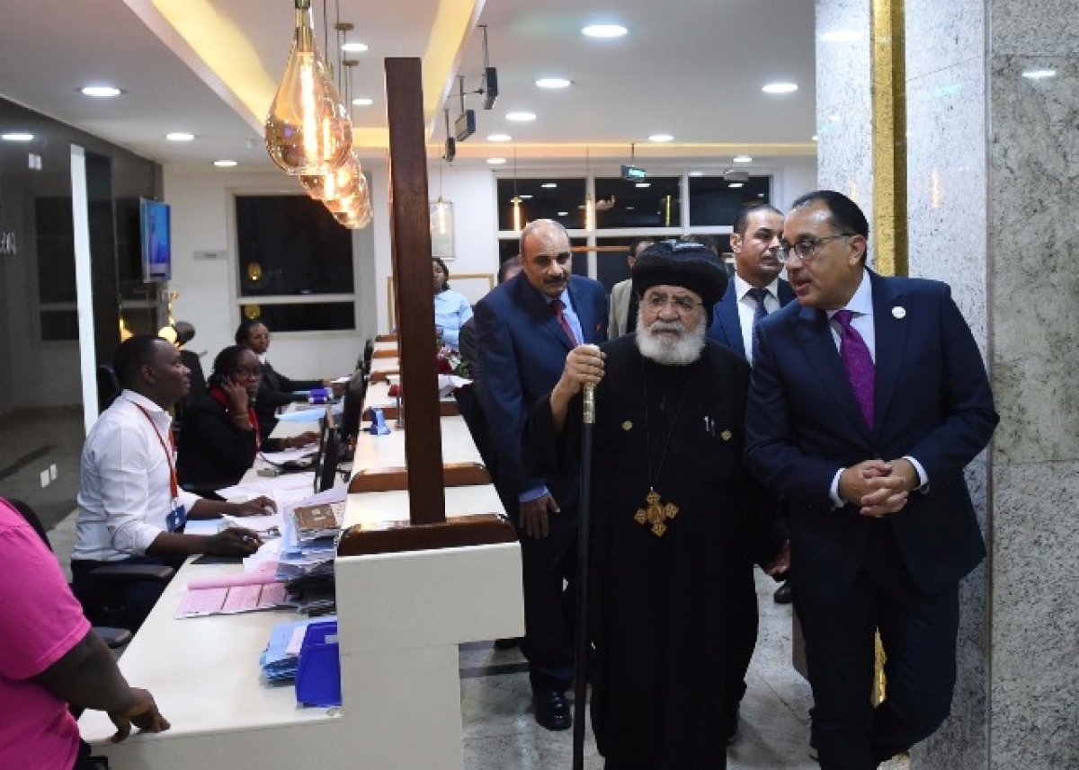 تفاصيل تفقد رئيس الوزراء المستشفى المصري القبطي في العاصمة الكينية نيروبي