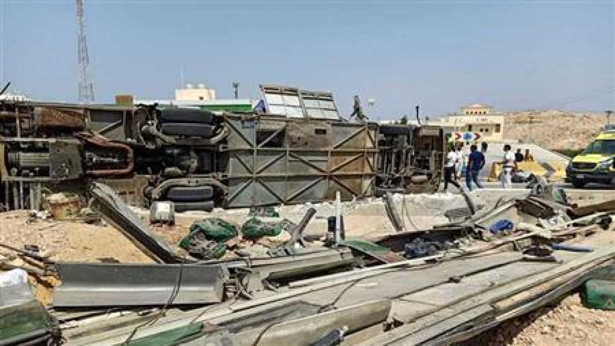 بينهم 32 سيدة وفتاة.. أسماء المصابين في حادث أتوبيس عمال جامعة الجلالة