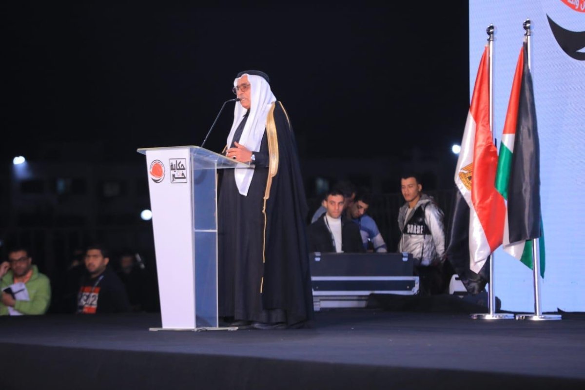 ممثل مجلس القبائل والعائلات المصرية: أقمنا سفرة بلا طعام تضامنا مع غزة.. والشعب المصري لن يتوقف عن دعمهم