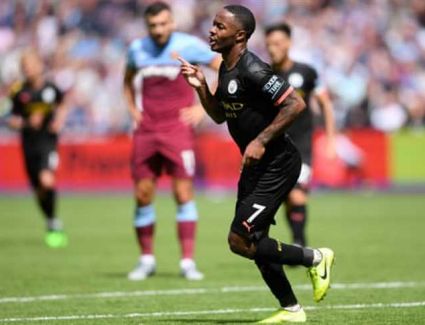 مانشستر سيتي يرد على ليفربول بخماسية في مرمى وستهام.. وهاتريك لـ«ستيرلينج»