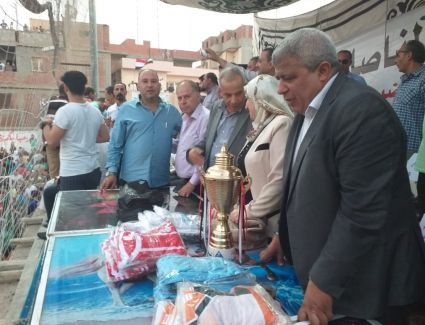 شباب المناصافور بطلاً لكأس مدارس إيما جروب بالفوز علي كفر محسن بركلات الترجيح