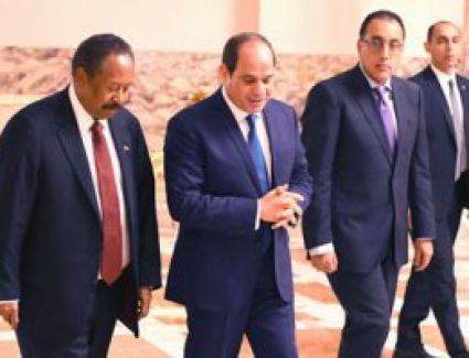 السيسى يؤكد تقديم كل سبل الدعم للأشقاء بالسودان وتنفيذ مشروعات تنموية مشتركة