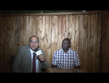 لقاء دكتور حسن إمام مع mr vedaste gakunde من رواندا