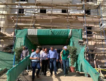 مسؤولو وزارة الإسكان يتفقدون مشروعات العاصمة الإدارية الجديدة (صور)