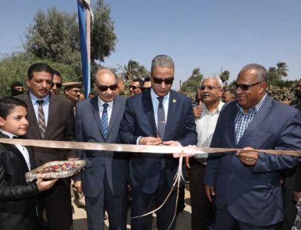 محافظ سوهاج يفتتح مشروعي صرف صحي بتكلفة 53.4 مليون جنيه