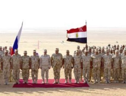 اختتمت فعاليات التدريب المصرى الروسى المشترك " سهم الصداقة - 1"