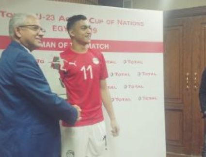 مصطفى محمد، لاعب المنتخب الاولمبي .الفريق كله نجوم 