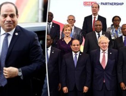 السيسى يلتقى جونسون بـ"داوننج ستريت" والأمير وليام بقصر باكنجهام Today .. Sisi Johnson will meet "Downing Street" and Prince William at Buckingham Palace