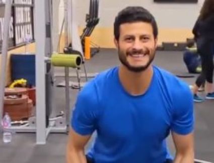 وحشتنى أيام التمرين فى الجيم"