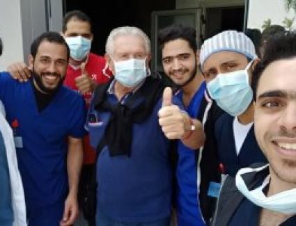 إيطالى بعد خروجه من الحجر الصحى انتصرت على كورنا وشكرًا مصر