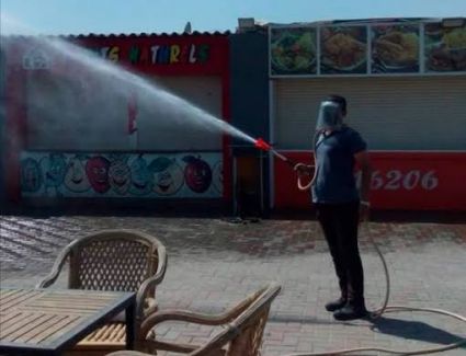 الأهلي يكثف إجراءات التعقيم خلال دفع الأعضاء الاشتراكات السنوية..