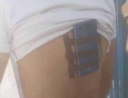 إخفاء التليفون فى الظهر" أحدث حيل طلاب الثانوية العامة لإدخال الأجهزة للجان
