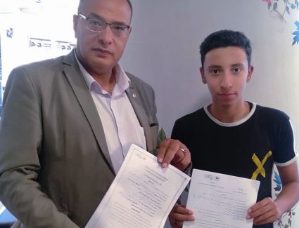 يعلن المستشار حسن عمار عن تعاقد اللاعب محمد حسن مع مؤسسة يونايتد لتسويق الاعبين فى جميع أنحاء العالم