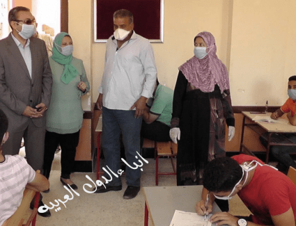 نائب محافظ الغربية يتفقد عددا من لجان الثانوية العامة بكفر الزيات وبسيون