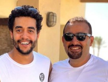 أحمد السقا وخالد أنور يستمتعان بأجازة الصيف.. صورة