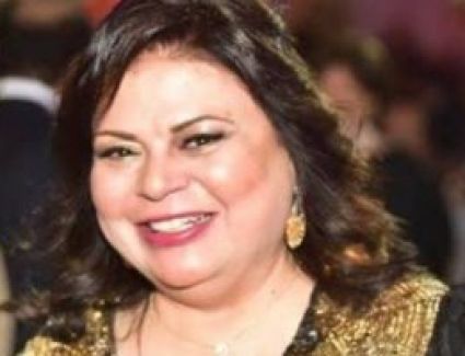 ماجدة زكى داخل الأكاديمية الدولية بمدينة الإنتاج الإعلامى لهذا السبب