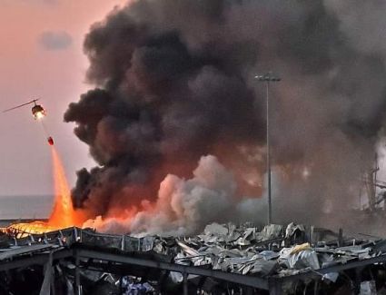 خسائر انفجار بيروت بلغت نحو 25 مليار دولار 