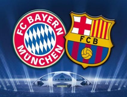 لقاء الجبابرة بين برشلونة والبايرن في مواجهة صعبة للغاية.. والتشكيل المتوقع للفريقين 