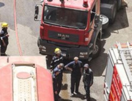 السيطرة على حريق أعلى سطح عقار فى الهرم دون إصابات