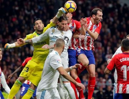 "ديربي ناري" ريال مدريد يلاقي أتليتكو مدريد اليوم في الدوري الاسباني