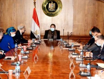 وزيرة التجارة والصناعة تبحث مع السفير الياباني بالقاهرة مستقبل العلاقات الاقتصادية المشتركة بين البلدين