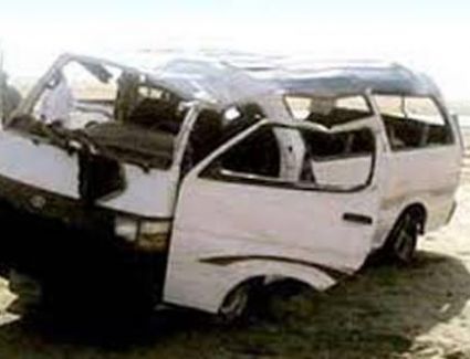 مصرع شخصين وإصابة 5 آخرين في حادث تصادم بالبحيرة