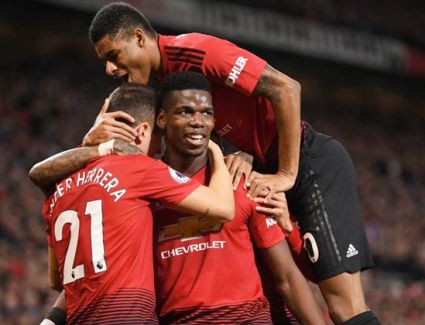 ثنائية بوجبا تقود مانشستر يونايتد لمواصلة الانتصارات