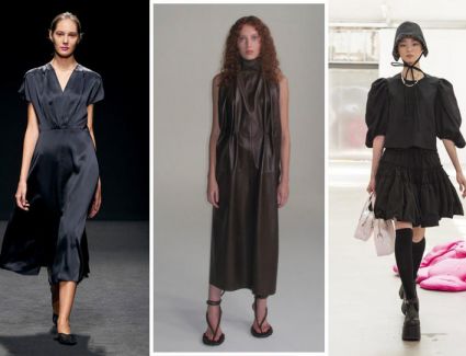 الأسود يتربع على عرش الأزياء والموضة