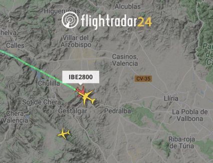 حادث مروع لطائرة ريال مدريد