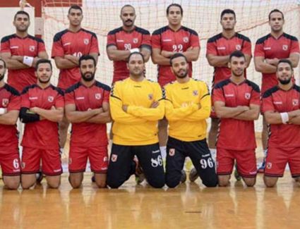 كرة يد الأهلي تستعد لمباراة السوبر الأفريقي أمام الزمالك