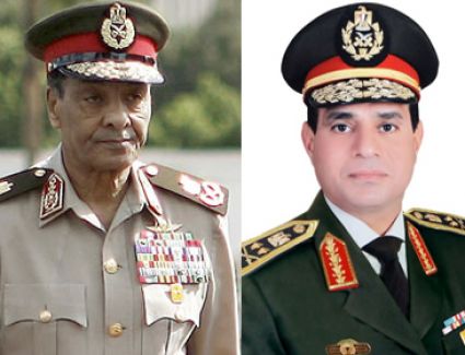 الرئيس السيسي ينعي المشير طنطاوي